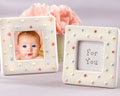 Baby Shower Favor - Dotted Baby Frame