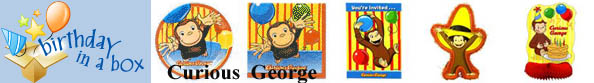 Curious George Party Supplies