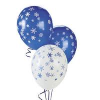 Snowflake Balloon Game - Kid's Holiday Party Fun