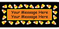 Personalized Halloween Candy Bar