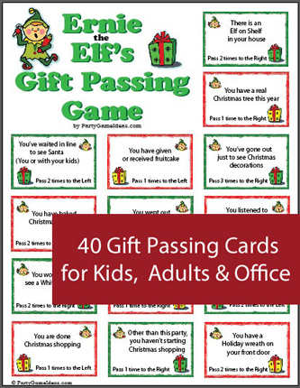Christmas Gift Passing - Gift Exchange Game