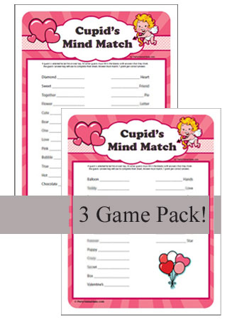Cupid's Mind Match - Valentines Day Games