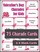 Printable Valentine's Day Charades for Kids