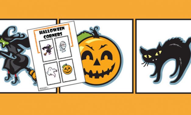 Halloween Corners Easy Kids Party Game