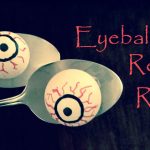 Halloween Eyeball Relay Race