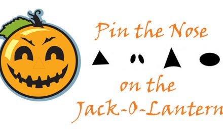 Pin the Nose on the Jack-O-Lantern