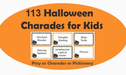 Halloween Charades for Kids