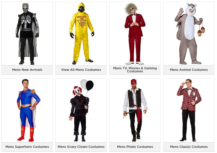 Men's Halloween Costumes