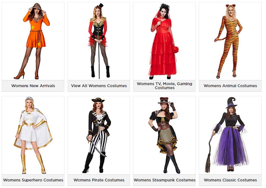 Womens Halloween Costumes 