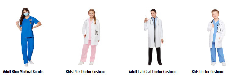 Doctors and Nurses Costumes