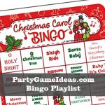 Christmas Carol Bingo Playlist on Spotify