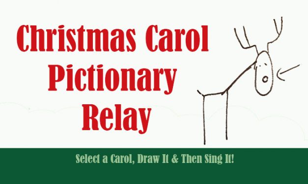 Christmas Carol Pictionary Relay