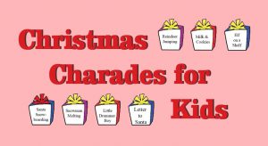 Christmas Charades for Kids - Printable Game