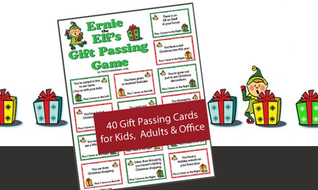 Ernie the Elf Gift Passing Game