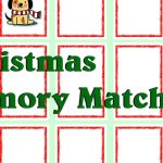 Christmas Memory Match Game