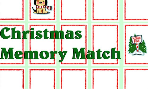 Christmas Memory Match Game