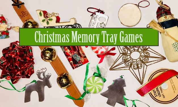 Christmas Memory Tray Game