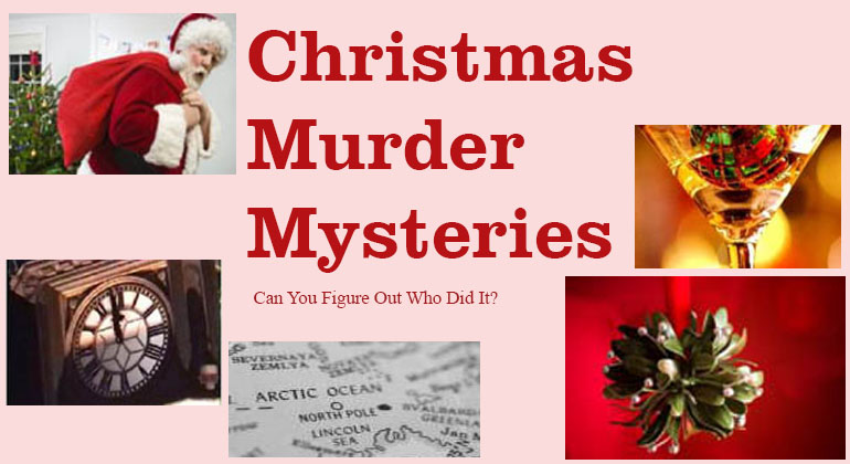 A Very Merry Christmas Murder Mystery Flexi Party 4-8 Players FAMILY FRIENDLY 