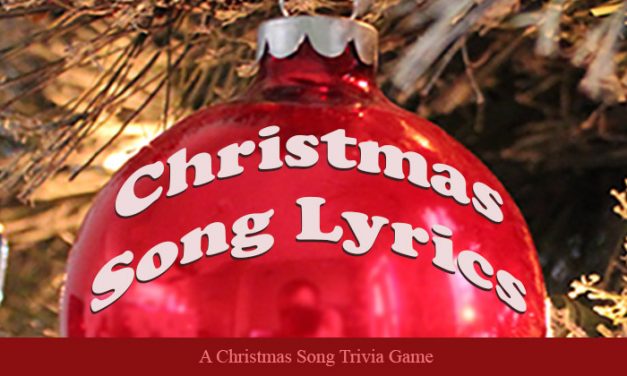 Christmas Song Lyrics Game