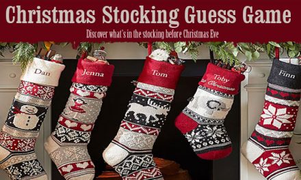Christmas Stocking Guessing Game