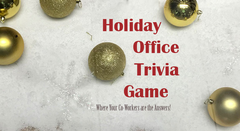 Holiday Office Trivia Game