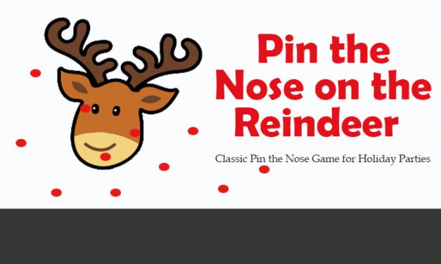 Pin the Nose on the Reindeer