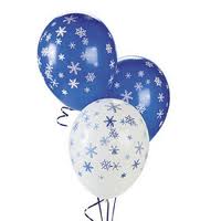 Snowflake Balloons
