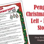 Penguin Christmas Party Left Right Game