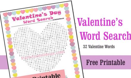 Valentines Day Word Search