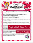 Valentine's Day Left - Right Game - Cupid's Wayward Arrows