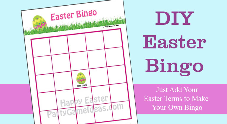 DIY Easter Bingo