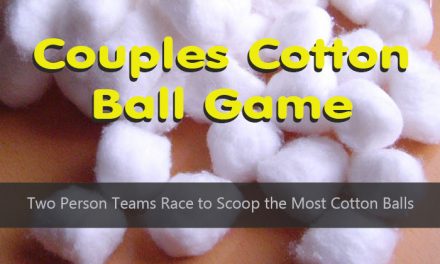 Couples Cotton Ball Shower Game