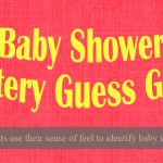 Baby Shower Mystery Guess Game