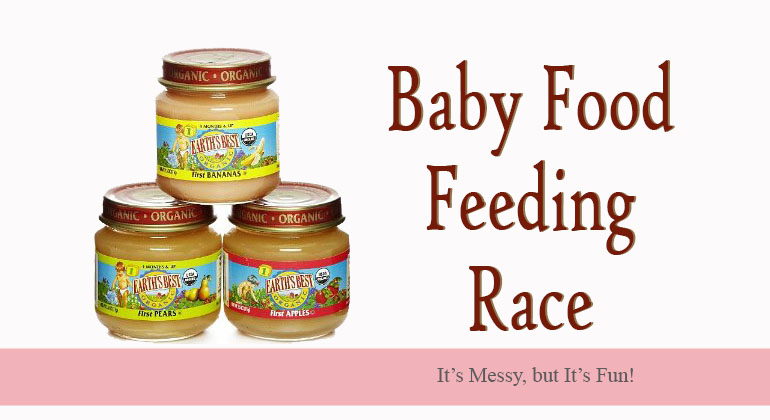 Baby Food Feeding Race