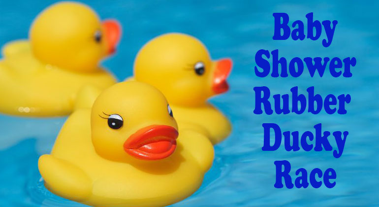 Baby Shower Rubber Ducky Race