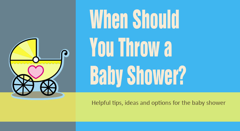 When Should You Throw a Baby Shower