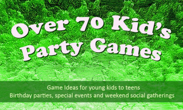 Complete List of Kids Party Games