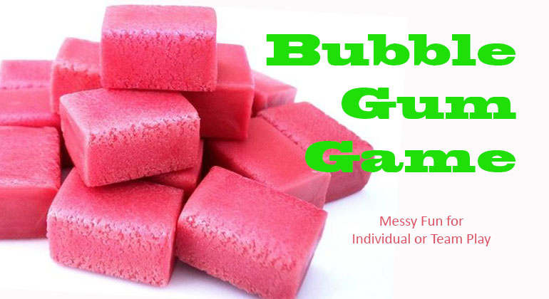 Messy Bubble Gum Game