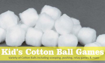 7 Kids Cotton Ball Party Games