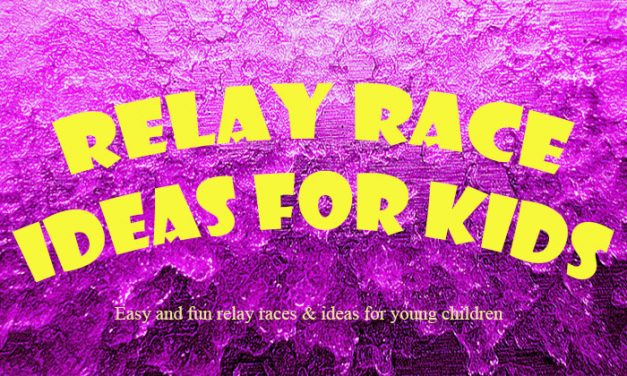 Relay Race Ideas for Young Kids