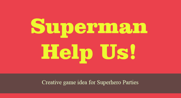 Superman, Help Us