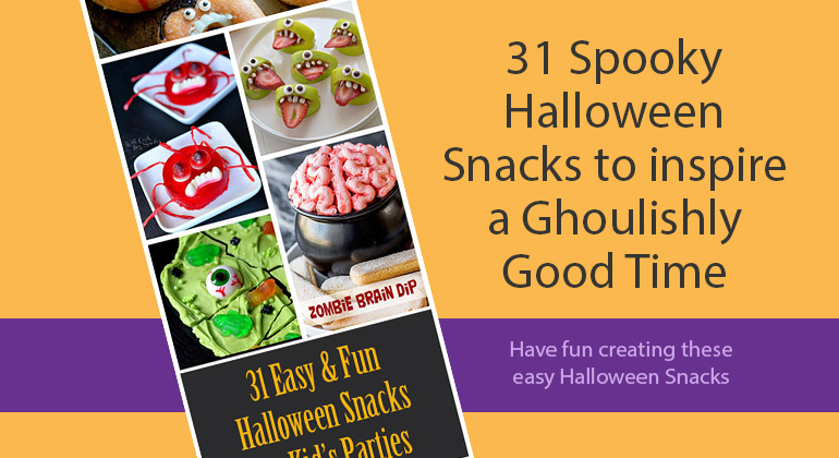 31 Halloween Snacks for Kids Parties