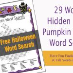 Free Halloween Word Search