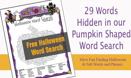 Free Halloween Word Search