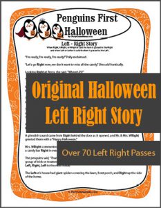 Penguins First Halloween Left Right Story