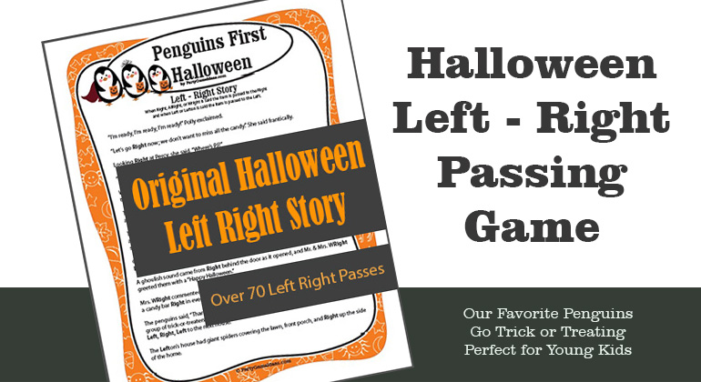 Halloween Left Right Story Game Penguin S 1st Halloween