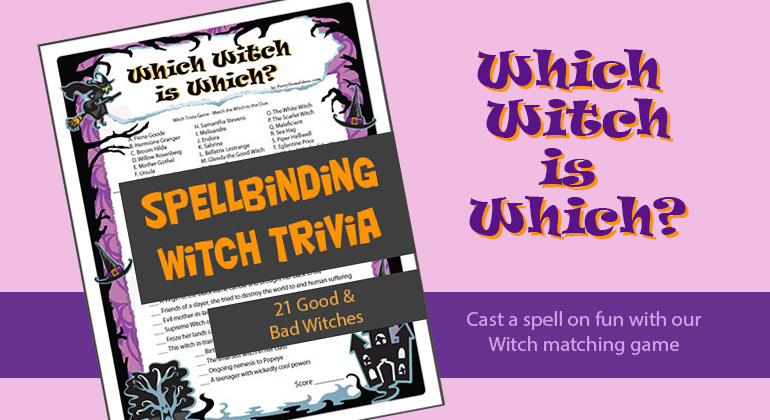 Which Witch is Which Trivia Game
