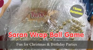 Saran Wrap Ball Game - Christmas and Birthday Party Games