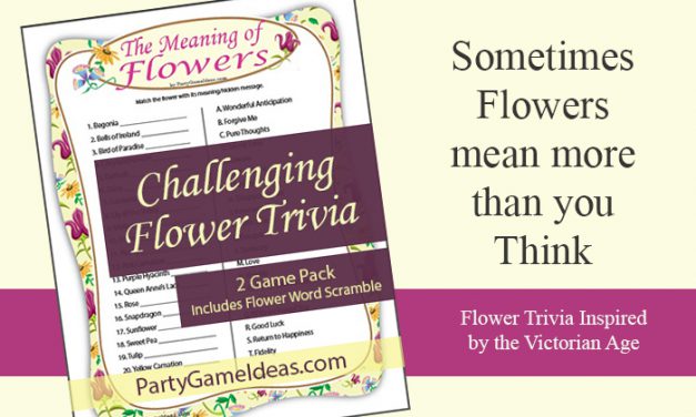 Meaning of Flowers Trivia Game