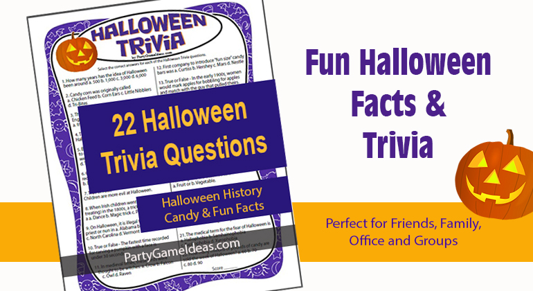 Halloween Trivia Questions Game